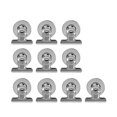 thumbnail image 2 of Juego De 10 Clips Magnéticos Para Refrigerador, Clips Magnéticos Fuertes, Abrazaderas De Carpeta Grandes De Acero Inoxidable, Abrazaderas De Papel, Imanes De Pizarra, Clips Para Refrigerador, Archivo Vogacara TO001963-00, 2 of 6