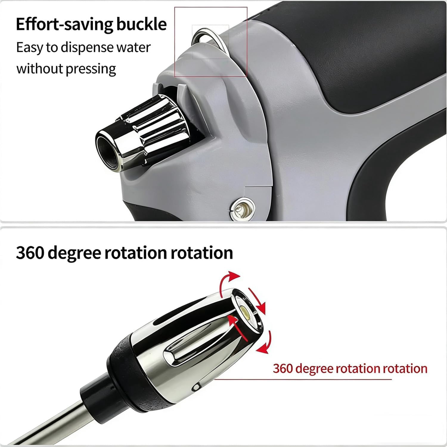 Pressure Washer-Turn Any Hose into a High Pressure Water Cleaning Jet, 2026 New Heavy Duty Garden Hose Nozzle, Multi Function Lawn & Garden Watering Washer with Car Wash Glove (1Set)