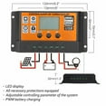 thumbnail image 5 of 100 Amps 12/24V Solar Panel Regulator Charge Controller, Renewable Energy Controllers, 5 of 8