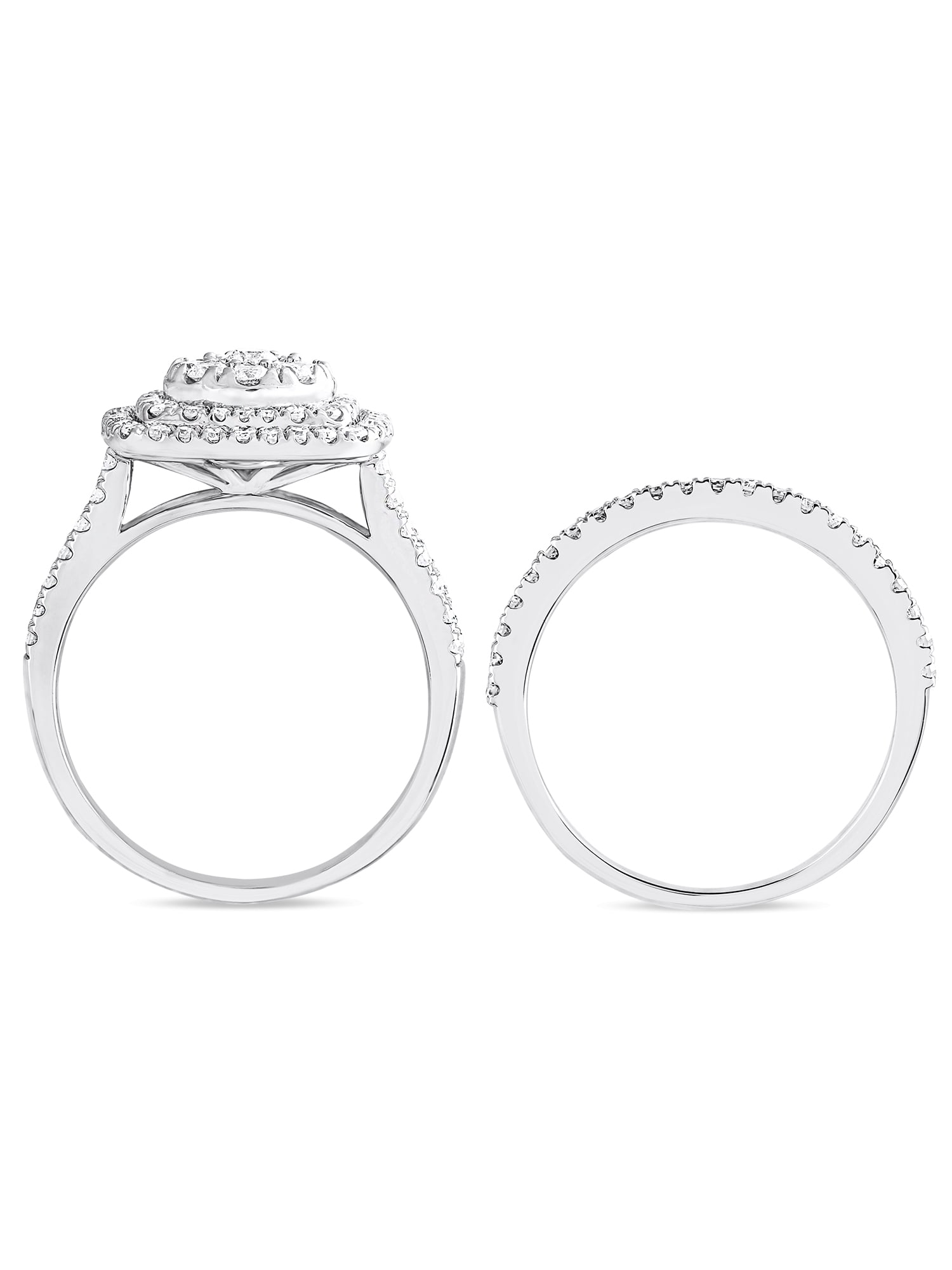 Brilliance Fine Jewelry 10 Karat White Gold 1 Carat Diamond