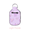 Light Purple, variant on abbyrose Purple Bows Hand Sanitizer Holder