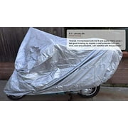 Weatherproof Motorcycle Cover Compatible With 2014 Ural St - Outdoor & Indoor - Protect From Rain Water, Snow, Sun - Built In Reinforced Securing Straps - Durable Material - Includes Free Storage Bag