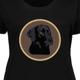 thumbnail image 4 of Inktastic Black Lab Dog Labrador Retriever Women's Plus Size T-Shirt, 4 of 5