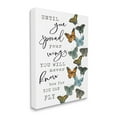 thumbnail image 3 of Stupell Industries Spread Your Wings Encouraging Butterflies Motivational Quote Graphic Art Gallery Wrapped Canvas Print Wall Art, Design by Cindy Jacobs, 3 of 7
