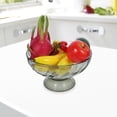 thumbnail image 3 of OULII Bols de Rangement pour Fruits en Plastique, Égouttage, Design Piédestal, Déco de Table à Manger, 1 Pcs, 3 of 8