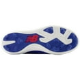 thumbnail image 3 of New Balance Youth 4040V7 Rubber Molded Baseball Cleat Royal/White Medium 13K, 3 of 6