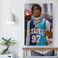 thumbnail image 5 of NLE Choppa Art Rapper Poster Painting On Canvas Wall Art Poster Scroll Picture Print Living Room Walls Decor Home Posters 24x36inch(60x90cm), 5 of 6