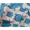 thumbnail image 4 of oneOone Silk Tabby Iris Blue Fabric Nautical Craft Projects Decor Fabric Printed By The Yard 42 Inch Wide, 4 of 4