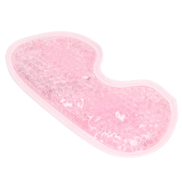 Couvre-œil Froid, Couvre-Oeil Rafraîchissant Réutilisable en Peluche, Dos Doux pour Usage Quotidien Vert Pâle, Rose, Bleu Ciel, Violet Pâle, Modène