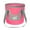 Pink, variant on Collapsible Bucket Water Container Portable Folding Camp Wash Basin for Outdoor Traveling Hiking Fishing Car Washing Gardening Camping (Blue, 12L)