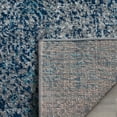 thumbnail image 3 of SAFAVIEH Madison Leighton Geometric Area Rug, Navy/Silver, 5' x 5' Square, 3 of 8