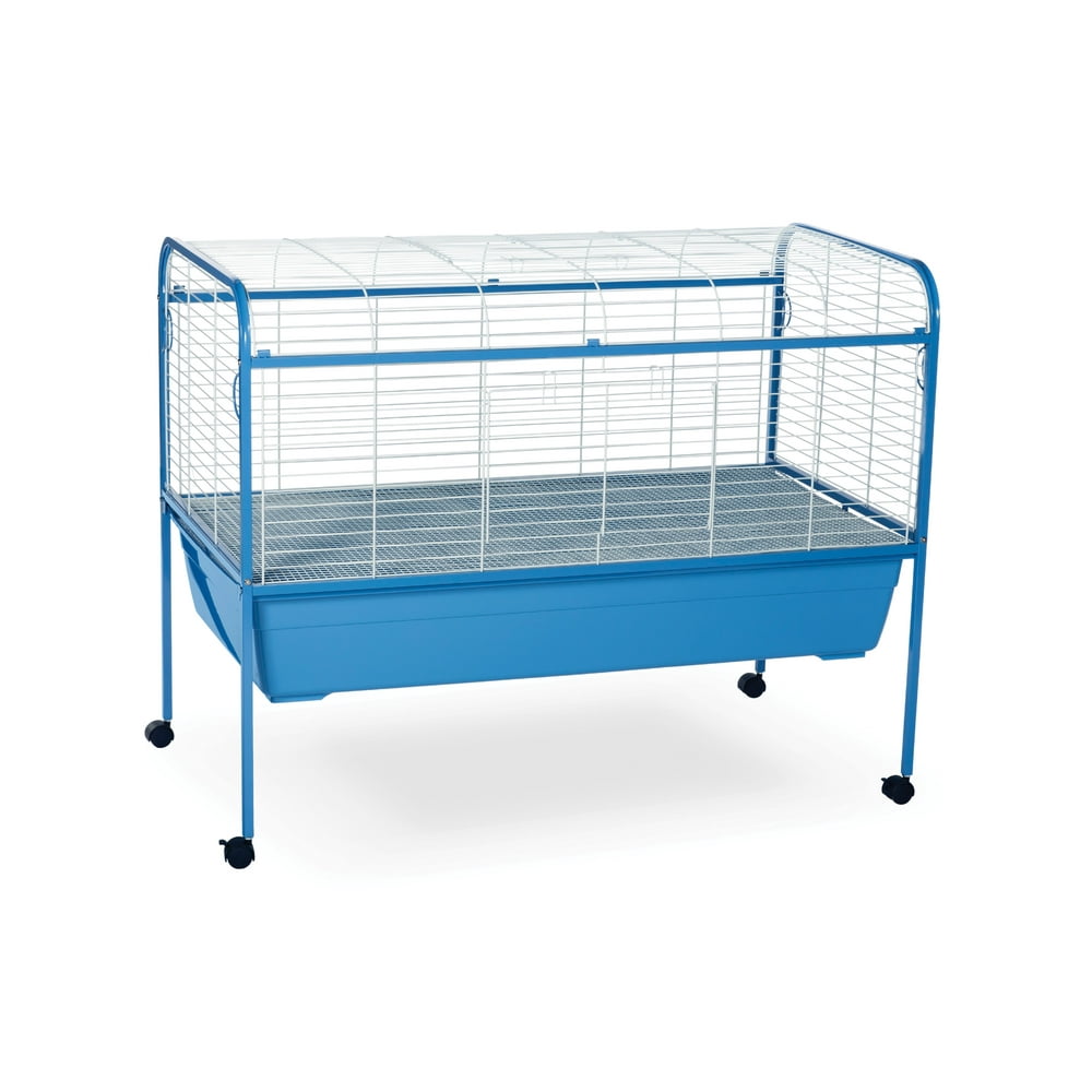 Prevue Pet Products Small Animal Cage with Stand, Green and White