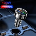thumbnail image 2 of QHUDLV Fast Car Charger Adapter, 6 Port Socket Adapter with Digital Display, Compact and Efficient Charging Solution, 2 of 9