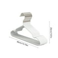 thumbnail image 6 of sruoe Clothes Hangers, Hangers for Clothes, Adult Hangers for Any Clothing, Padded Clothes Hangers for Everyday Use, White, 10pcs, 6 of 6