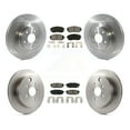 thumbnail image 1 of Transit Auto Front Rear Disc Brake Rotors and Semi-Metallic Pads Kit for Car Subaru BRZ Toyota 86 GR86 K8S-102794, 1 of 11