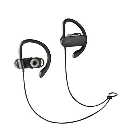 onn. Bluetooth Sports In-Ear Headphones, Black 578486285