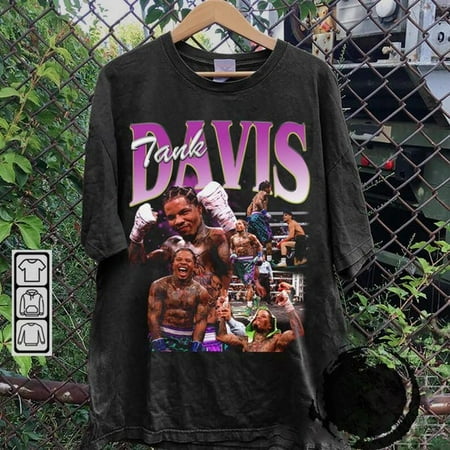

Tank Davis Vintage 90s Graphic Style T-Shirt Tank Davis Shirt Vintage Sport Tee Unisex shirt Boxing Bootleg Gift