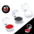thumbnail image 4 of 20PCS Ring Box Fashion Clear Acrylic Ring Bearer Box Jewelry Box for Wedding, 4 of 10