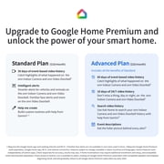 onn Indoor Camera Wired, 1080p HDR Video, with Google Home and Gemini – Search Video History, Event Descriptions