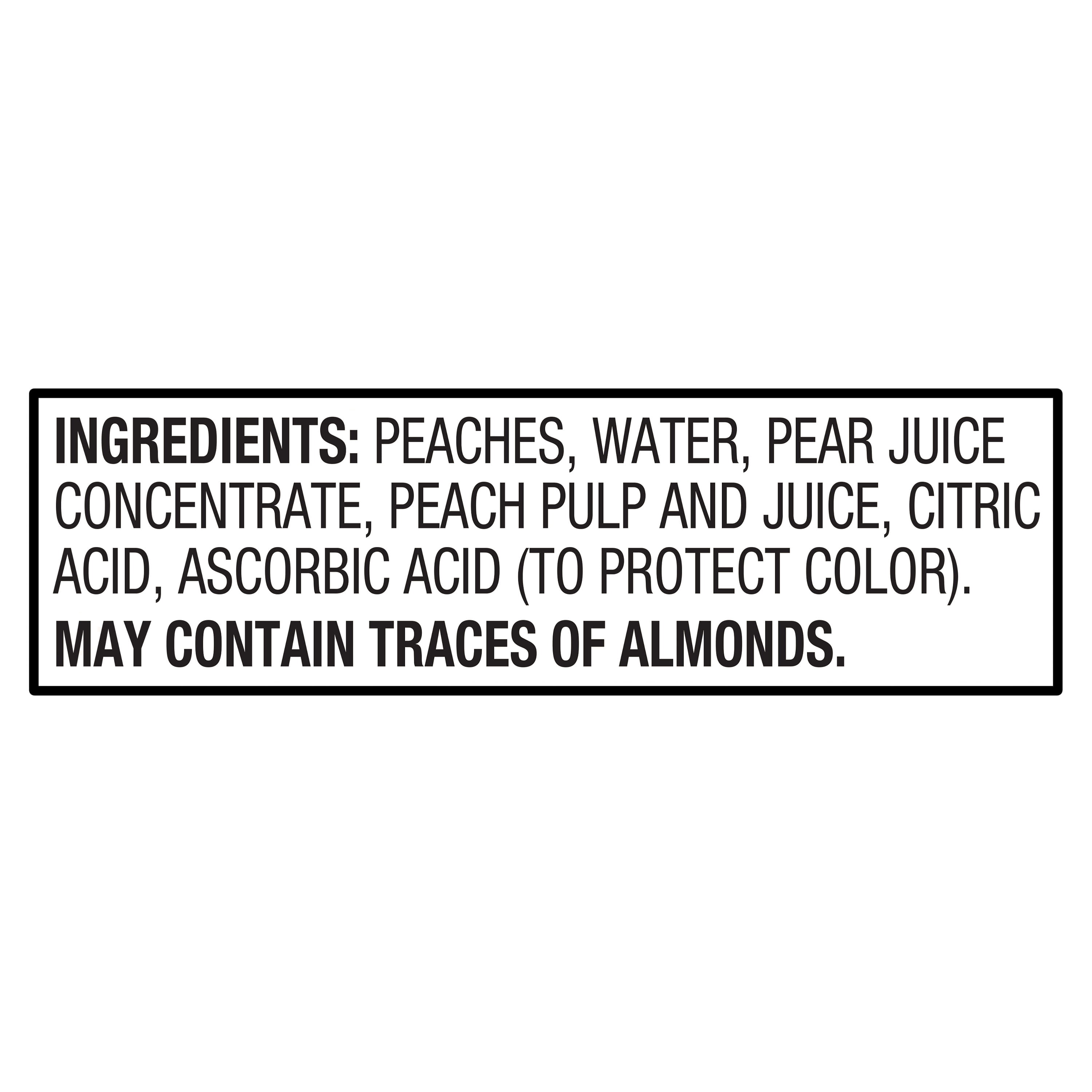 Great Value Sliced Yellow Cling Peaches in Juice, 14.75 oz Can
