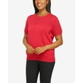 thumbnail image 6 of Alfred Dunner Womens  Solid Short Sleeve Sweater, 6 of 6