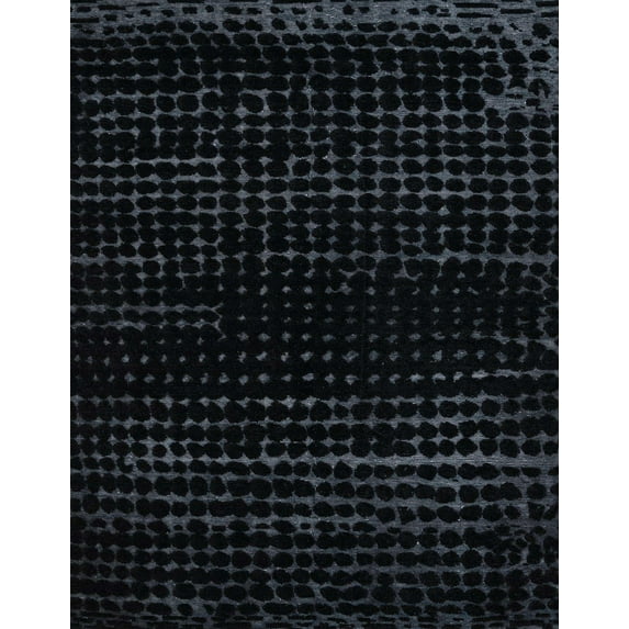 Ahgly Company Indoor Rectangle Abstract Dark Slate Gray Green Abstract Area Rugs, 5' x 7'