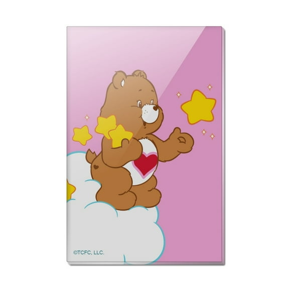 Care Bears Tenderheart Bear Rectangle Acrylic Fridge Refrigerator Magnet