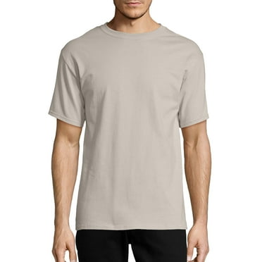 Hanes Men's and Big Men's Authentic Short Sleeve Tee, Up To Size 6XL