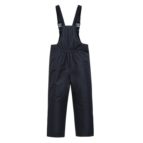 Children's Warm and Breathable Ski Pants for Outdoor Activities Solid Color Design Ideal for Winter Sports