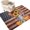 Amber, Crimson, variant on Area Rugs 4'x6'. Fall Pumpkins Sunflower Carpet Runner Indoor Outdoor Rugs Home Decor Aesthetic, American Flag Vintage Thanksgiving Non Slip Mats Washable Accent Rug for Living Room Bedroom