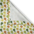 thumbnail image 5 of Ambesonne Fruits Grommet Curtain, Apple Pears Fresh Garden, 50" x 120", Hunter Green and Yellow, 5 of 6