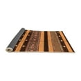 thumbnail image 2 of Ahgly Company Indoor Rectangle Solid Orange Modern Area Rugs, 5' x 7', 2 of 4