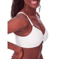 thumbnail image 2 of Women's Bali 3P66 Comfort Revolution Front-Close Underwire Bra (White 42B), 2 of 6