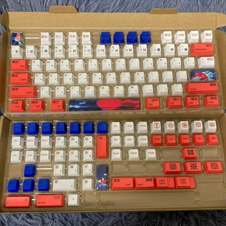 

CANKER 134Keys/Set OEM Profile Custom Sunsets Moon Theme Original Keycaps PBT Dye Sublimation Keycaps for MX Cherry