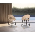 thumbnail image 4 of Valentina Counter Stool, Set of 2, Beige, 4 of 7
