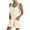 Beige, variant on Wesltd Women Short Jumpsuit With Pockets Summer Casual Sleeveless Half Shorts