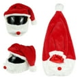 thumbnail image 5 of Eosunjian Full Face Christmas Hat for Motorcycle Helmet Helmet Cover with Premium Plush Christmas Motorcycle Helmet Cover Plush Full Face for Men for Riding, 5 of 8