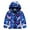 Blue 2, variant on Esaierr 3-10T Girls Fleece Rain Jacket Hooded Lightweight Trench Coats Fall Winter Casual Padded Waterproof Windbreaker Jacket for Kids Toddler