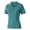 Aqua, variant on Calgary Short Sleeve Ladies Polo
