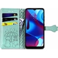 thumbnail image 3 of for Motorola Moto G Power 2022 (Not 2021) Cartoon Cute Wallet Case,Cat Dog Style Flip Phone Cover with ID Card Holder PU Leather Cases for Motorola Moto G Power 2022 MG Green, 3 of 13