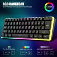 thumbnail image 2 of Combo de teclado y ratón inalámbricos para juegos RedThunder 60%, 2 of 7
