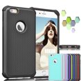 thumbnail image 1 of iPhone 6S Case,iPhone 6 / 6S (4.7 INCH) Rugged Case Shock Absorbing Hybrid Best Impact Defender Slim Cover Shell Plastic Outer & Rubber Silicone Inner [New Ball], 1 of 4