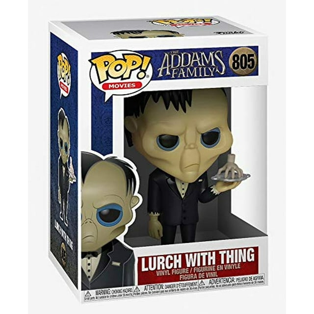 ¡Funko Pop! Películas: Familia Addams - Lurch with Thing, Multicolor, Talla única Funko POP