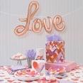 thumbnail image 3 of Foil "LOVE" Letter Balloon Banner, Rose Gold, 3 of 3