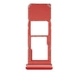 thumbnail image 2 of Plateau de Carte Sim Simple de Remplacement Compatible pour Samsung Galaxy A12 (A125 / 2020) (Rouge), 2 of 5