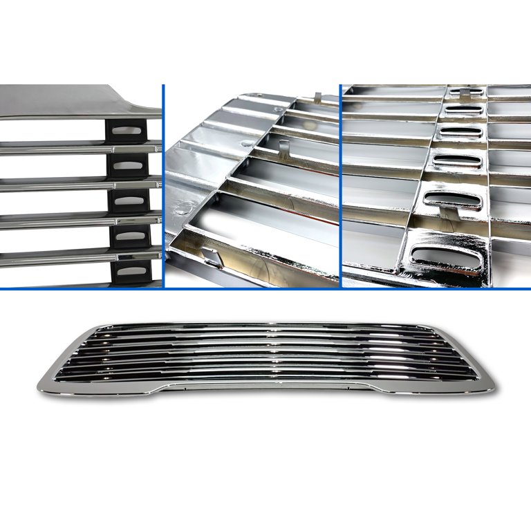 Black Steel Bumper Center and Grille for Freightliner M2 Business 