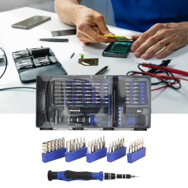 Juego de destornilladores Octpeak 56 en 1 puntas para reparación de teléfonos móviles
