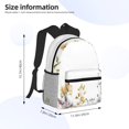 thumbnail image 3 of Fotbe Watercolor Floral Lightweight Casual Laptop Backpack for Men and Women, Daily use Waterproof backpack, Backpack for College, 3 of 7