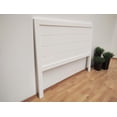 thumbnail image 2 of Cabecera Para Cama Queen Size Muebles GM Modelo Duela Pata Delgada Madera de Pino Laca Color Blanco, 2 of 5