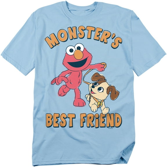 Sesame Street Furry Friends Forever T-Shirt Monster'S Best Friend Unisex Graphic Tee For Men & Women